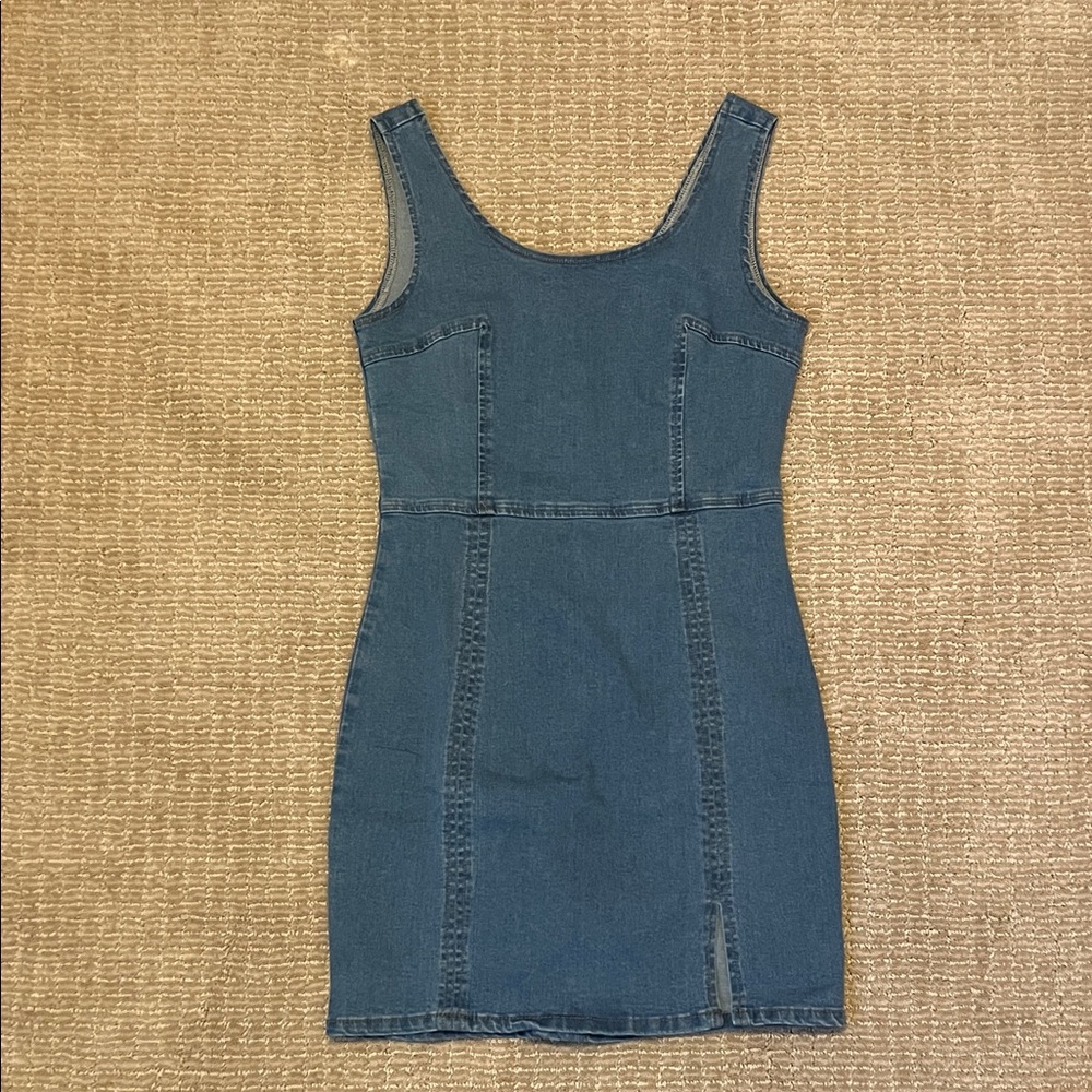 Denim Sleeveless Dress